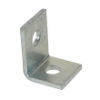 ss L bracket 2 hole