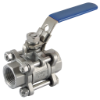 3 Peice Full Bore St St Ball Valve