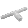 PVDF Male Branch Tee Hose Connector