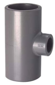 gf pvc reducing tee