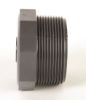 Plug threaded_pvc