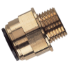 BRASS STRAIGHT ADAPTOR BSPT