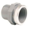 ABS ADAPTOR MALE SPIGOT FEMALE THREADED