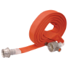 Coated Fire Hose with Couplings